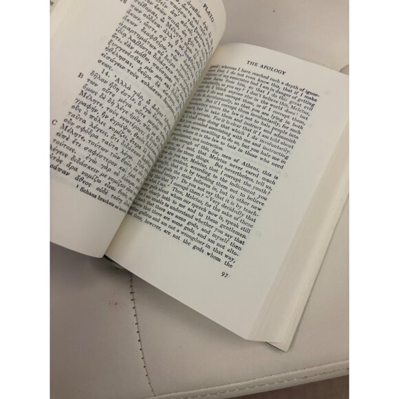 Plato: Euthyphro Apology Crito & Phaedrus  1982 Loeb Classical Library Edition - Picture 9 of 16
